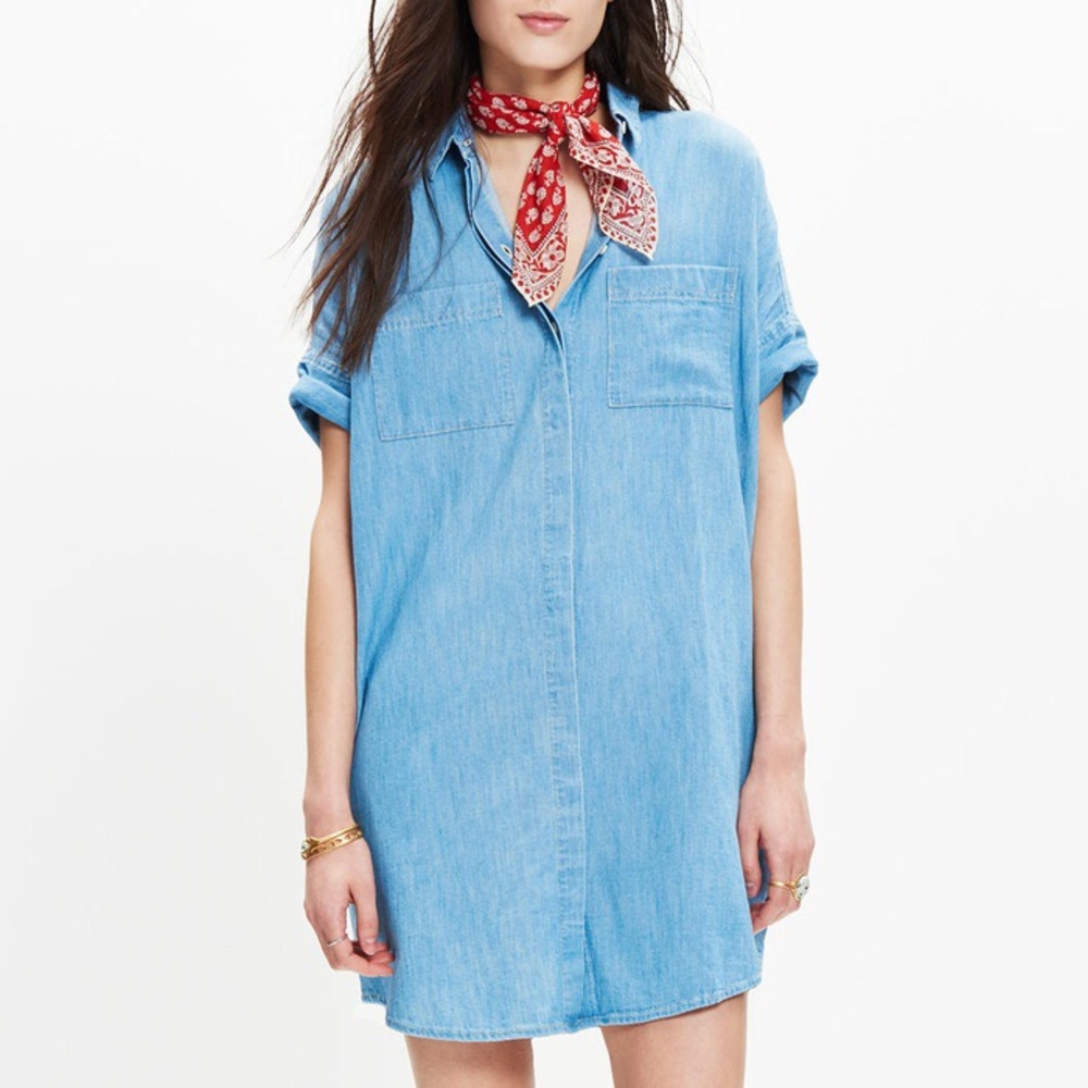 Madewell Denim Courier Shirtdress